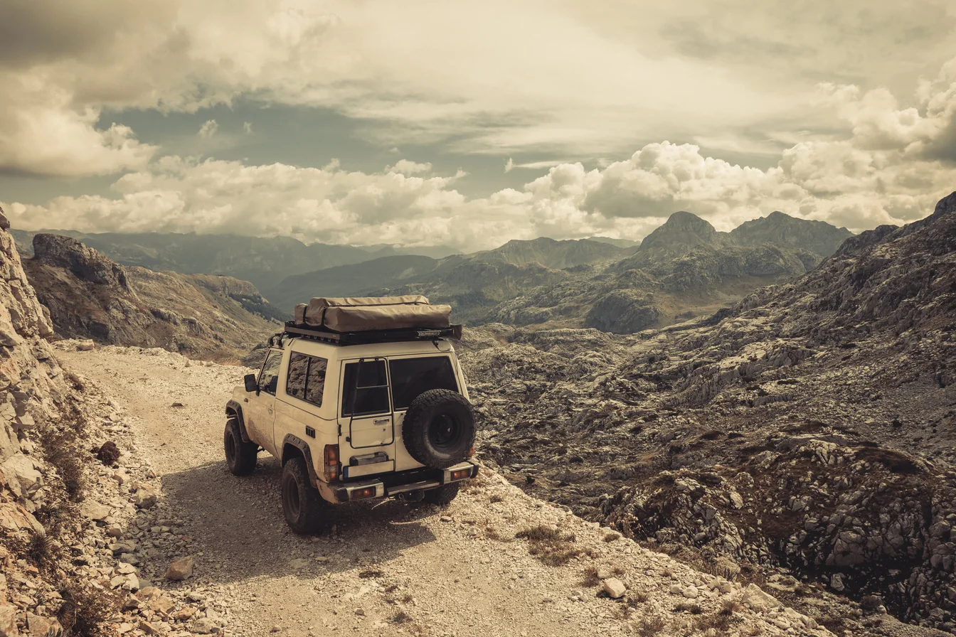 An off-road journey at high altitude