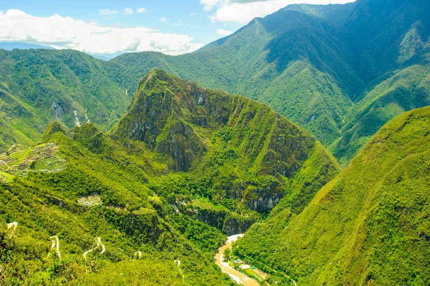 Machu Picchu and the Andes